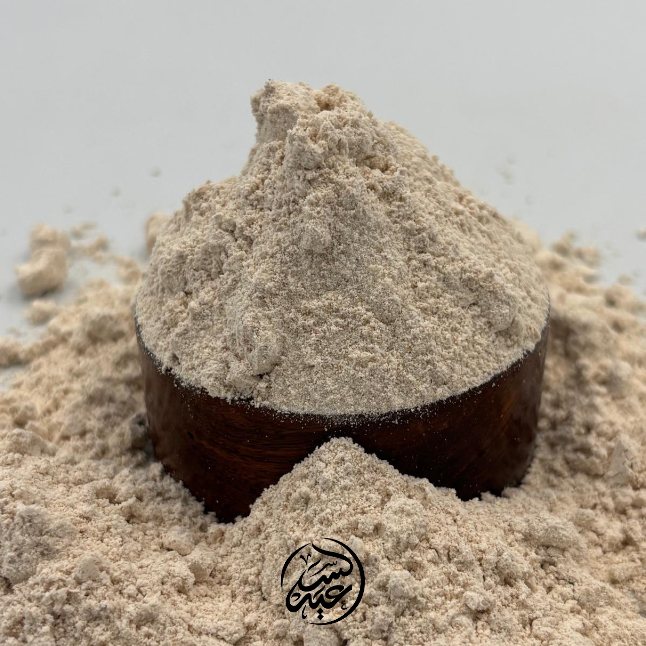 Natural buckwheat flour طحين الحنطة السوداء - بهارات و عطارة السعيد