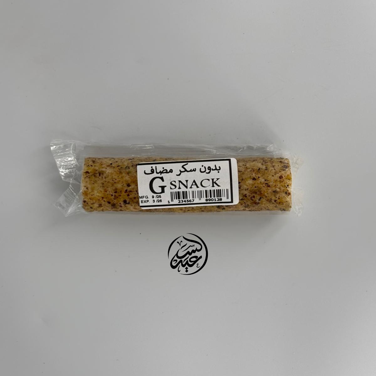 Coconut snack bar سناك جوز هند بالزبيب و اللوز و السمسم