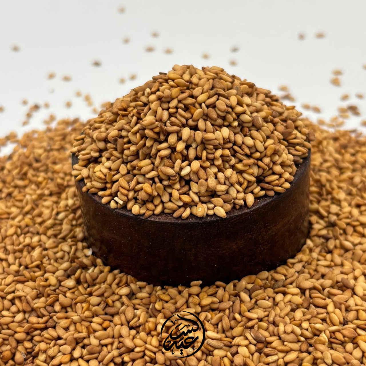 Toasted golden sesame seeds سمسم ذهبي محمّص - بهارات و عطارة السعيد