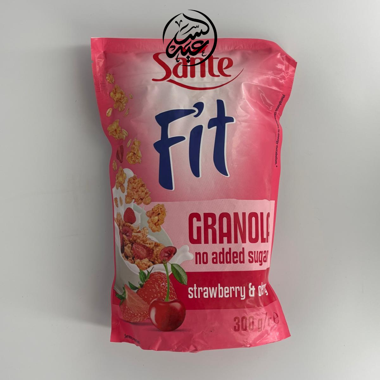 strawberry & cherry granola غرانولا بالفراولة و الكرز