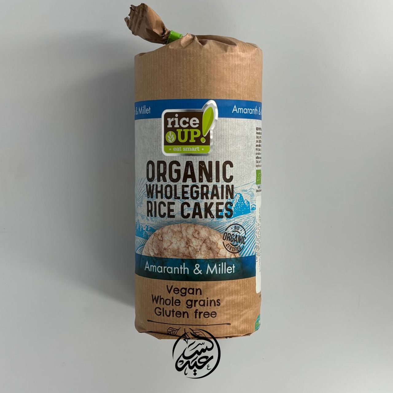 Organic Wholegrain Rice Cakes كيكة الأرز ببذور الأمارانث والدخن