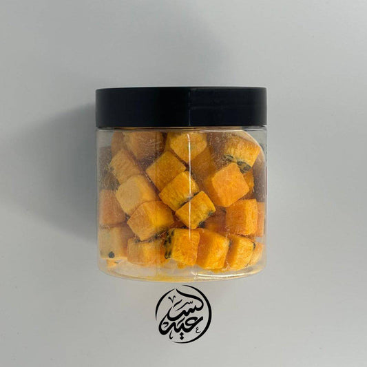 Freeze - dried passion fruit مسفلورا مجففة مقرمشة - بهارات و عطارة السعيد