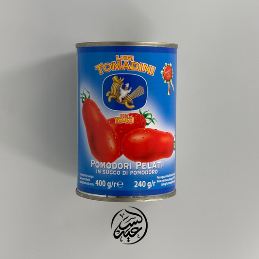 Peeled Whole Tomatoes 400g بندورة ايطالي مقشرة حبة كاملة - بهارات و عطارة السعيد