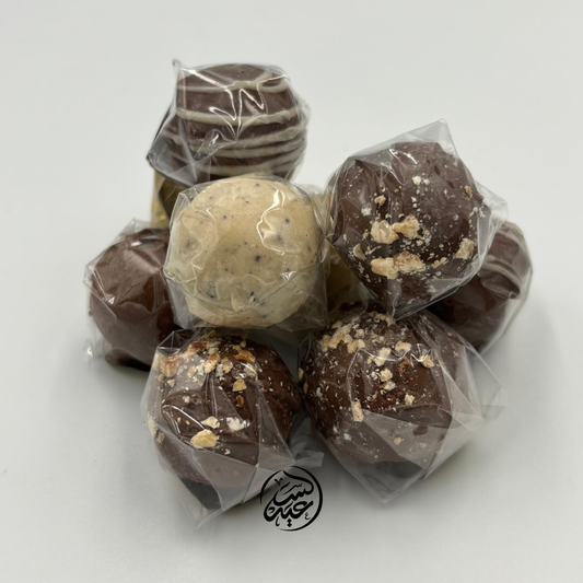 Chocolate truffles ترافل الشوكولاتة بنكهات متنوعة - بهارات و عطارة السعيد