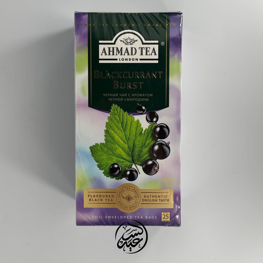 Ahmad Blackcurrant Burst tea شاي "أحمد تي التوت الأسود المعزز" - بهارات و عطارة السعيد