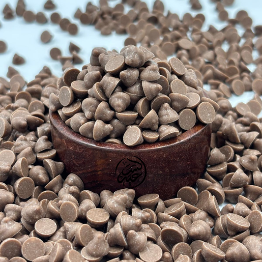 milk chocolate chips حبيبات شوكولاتة حليب للزينة - بهارات و عطارة السعيد