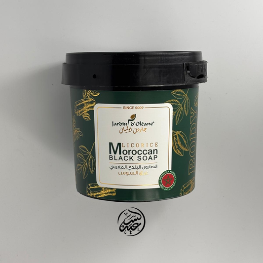Licorice Moroccan Black Soap الصابون البلدي المغربي بعرق السوس
