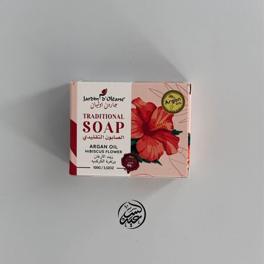 Hibiscus Flower  Soap صابونة زهرة الكركديه