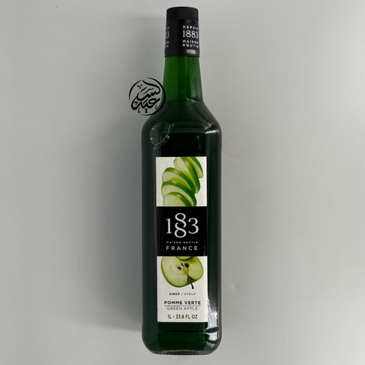 Green Apple Mojito Syrup (1 Liter) سيريب موهيتو التفاح الأخضر