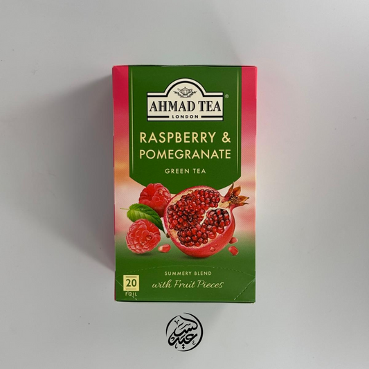 Ahmad Tea Raspberry & Pomegranate شاي أحمد بالتوت والرمان - بهارات و عطارة السعيد