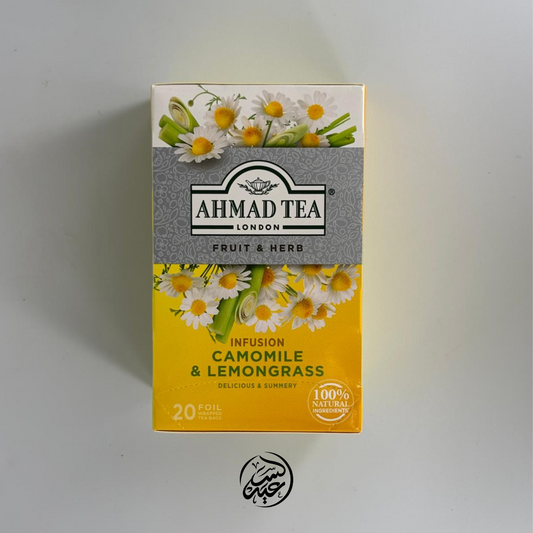 Ahmad Tea’s Camomile &amp; Lemongrass شاي أحمد بالبابونج وعشبة الليمون - بهارات و عطارة السعيد