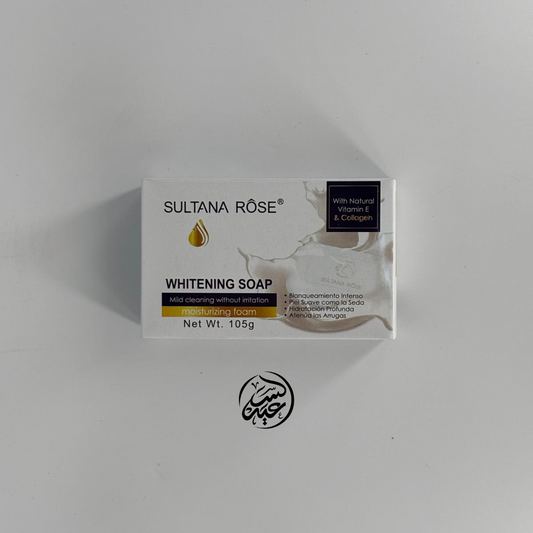 Sultana Rose Whitening Soap صابونة تبييض الرغوة