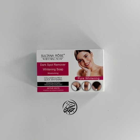 Sultana Rose Whitening Soap صابونة لإزالة البقع الداكنة