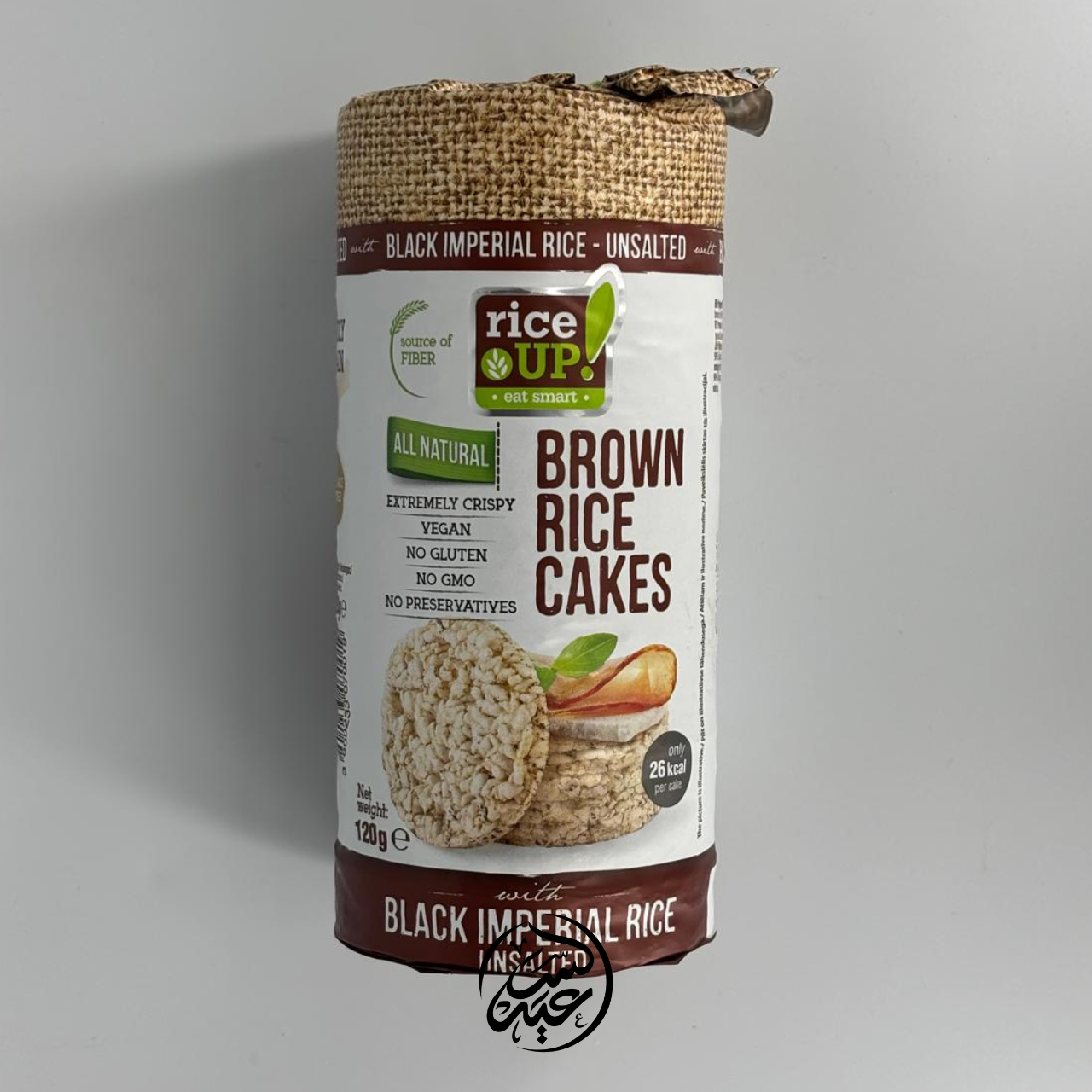 Black Imperial Rice Cakes كيكة الأرز بالأرز الأسود