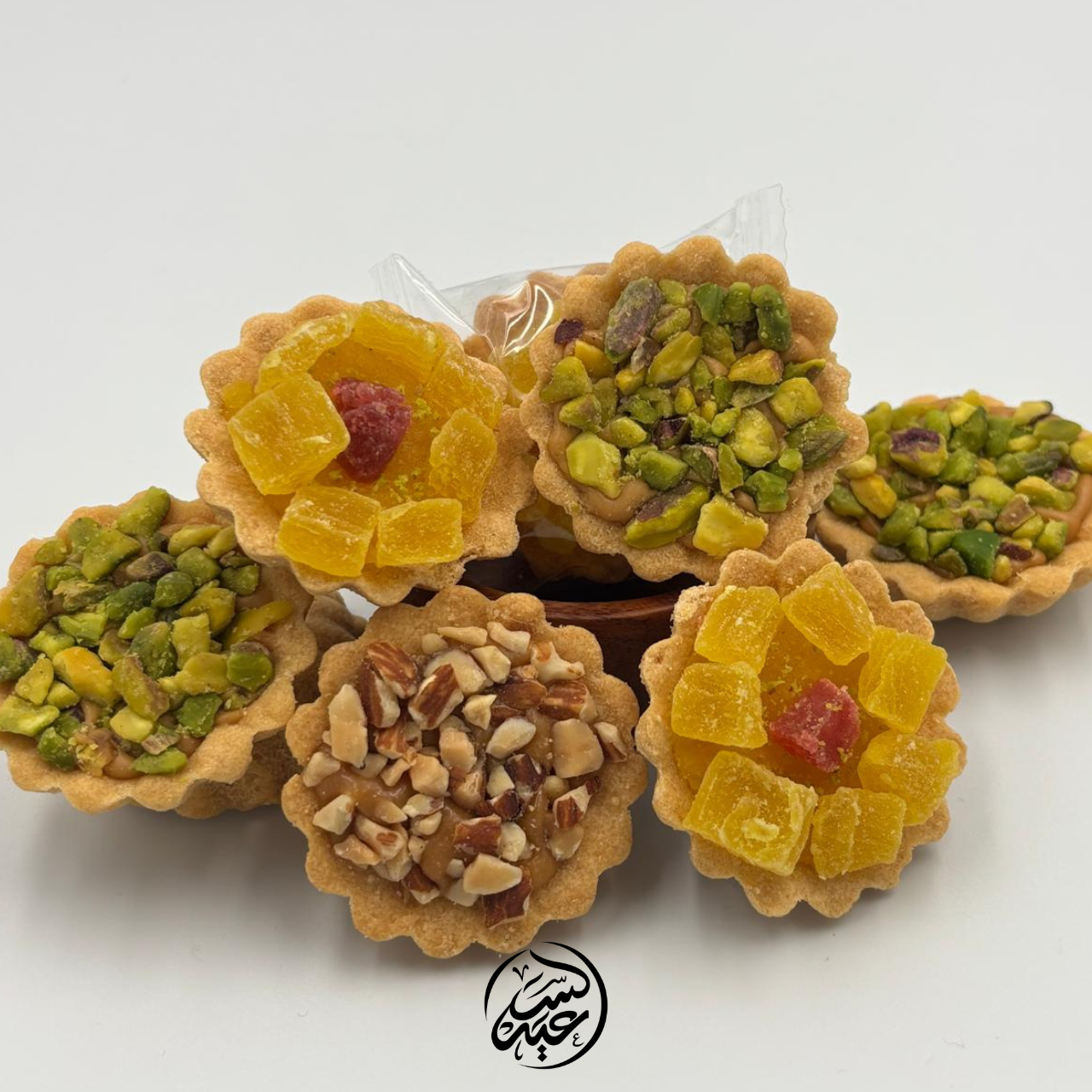 Nut & Dried Fruit Tartlets 500g كوكيز المكسرات والفواكه المجففة - بهارات و عطارة السعيد