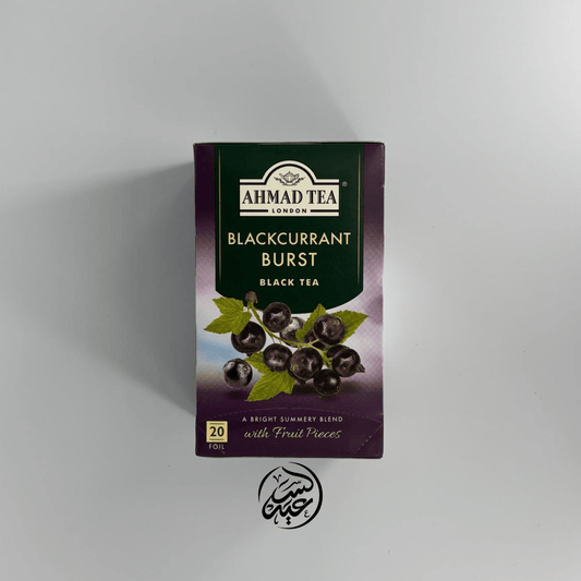 Ahmad Blackcurrant Burst tea شاي "أحمد تي التوت الأسود المعزز" - بهارات و عطارة السعيد