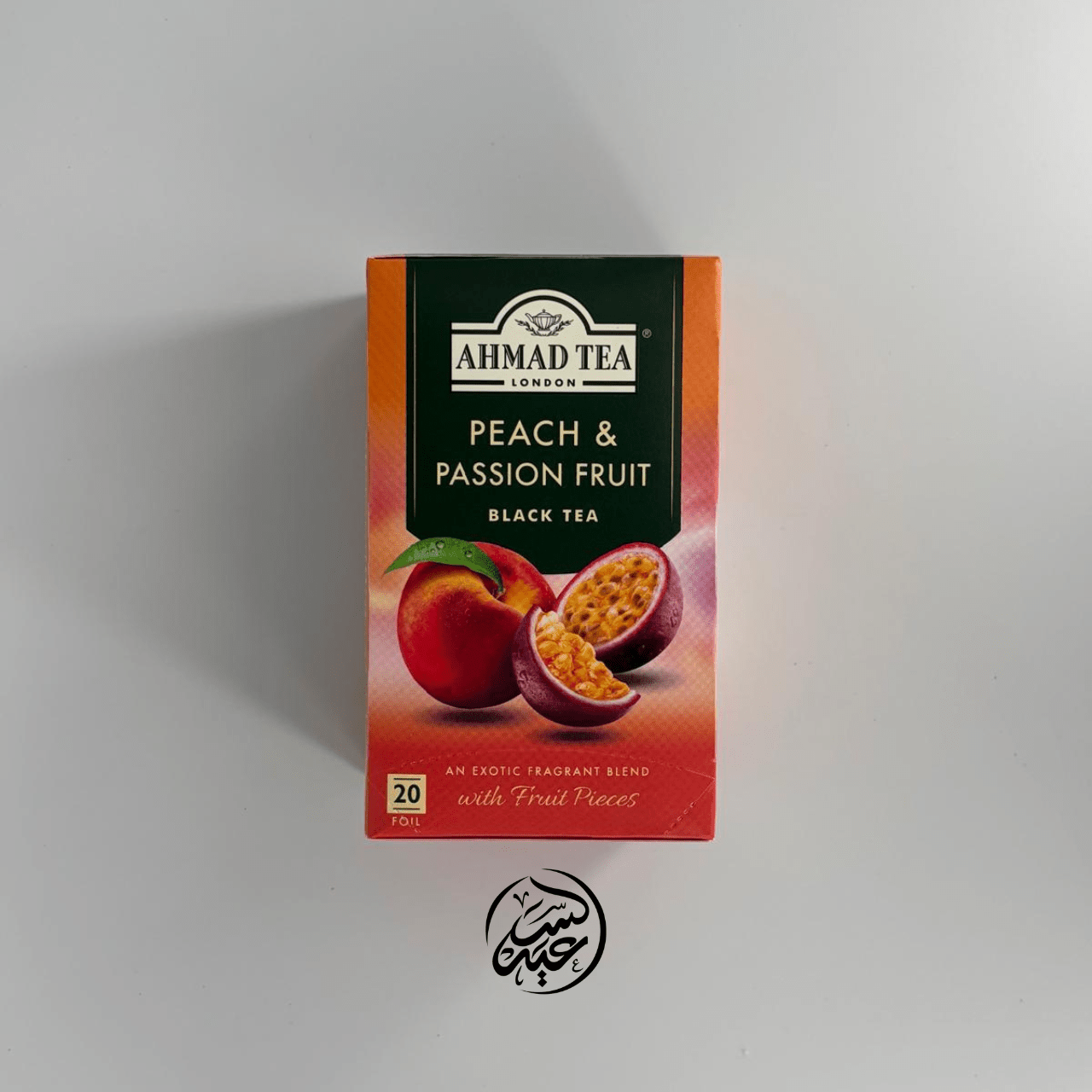 Ahmad Tea Peach and Passion Fruit tea شاي أحمد تي الخوخ و المسفلورا - بهارات و عطارة السعيد