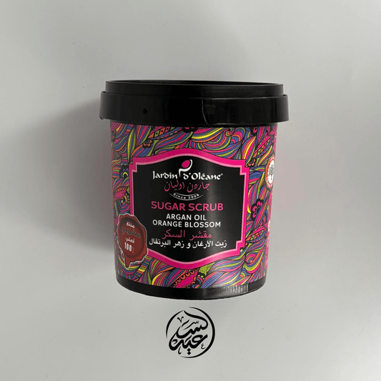 Argan Oil Orange Blossom Sugar Scrub مقشر السكر بزيت الأركان وزهر البرتقال - بهارات و عطارة السعيد