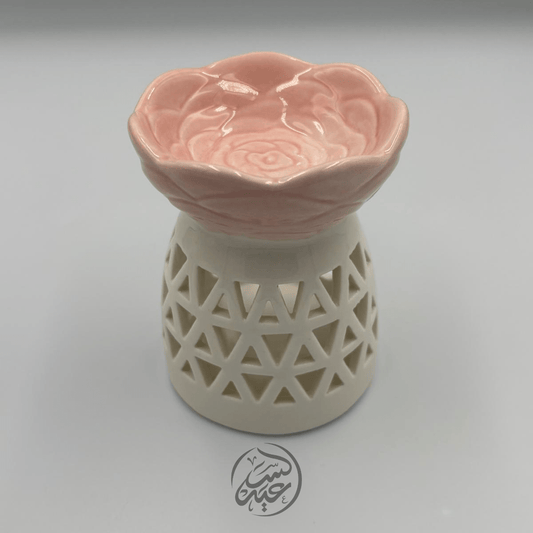 Candle incense burner (مبخرة الشمعة (وردة - بهارات و عطارة السعيد