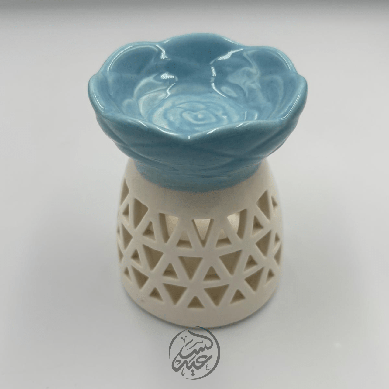 Candle incense burner (مبخرة الشمعة (وردة - بهارات و عطارة السعيد