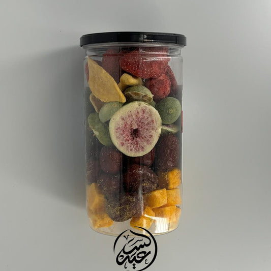 Freeze - dried mixed Fruits فواكة مجففة مقرمشة - بهارات و عطارة السعيد