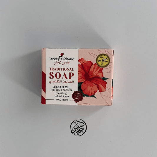 Hibiscus Flower Soap صابونة زهرة الكركديه - بهارات و عطارة السعيد