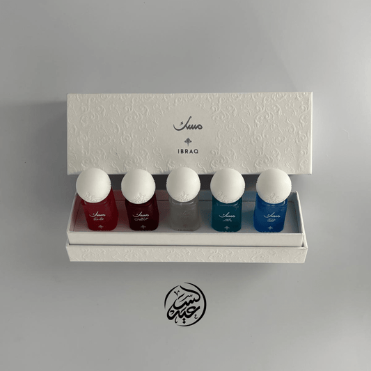 IBRAQ Musk Collection بكج مسك 5 قطع - بهارات و عطارة السعيد
