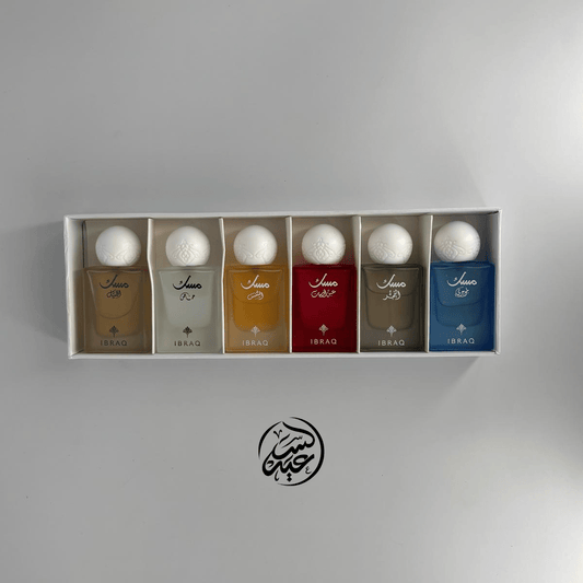 IBRAQ Musk Collection بكج مسك 6 قطع (كبير) - بهارات و عطارة السعيد