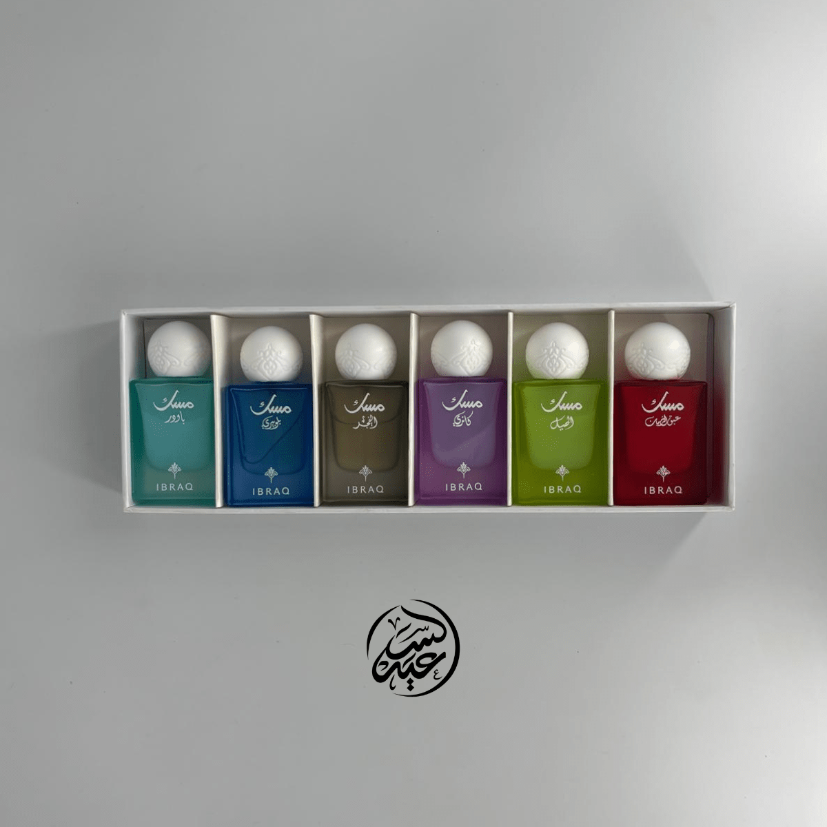 IBRAQ Musk Collection بكج مسك 6 قطع (كبير) - بهارات و عطارة السعيد