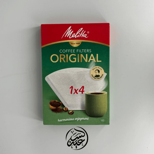 Melitta 1x4 coffee filters فلاتر قهوة ميليتا 1×4 - بهارات و عطارة السعيد