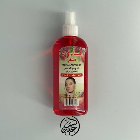 Rose Water Facial Toner ماء ورد للوجه - بهارات و عطارة السعيد