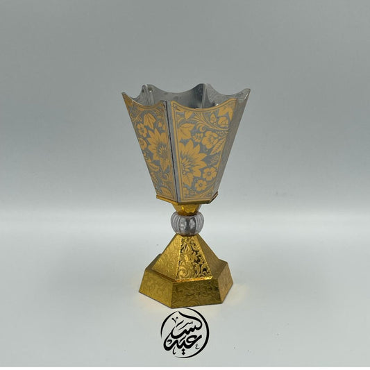 White Fancy Incense Burner مبخرة مزخرفة بيضاء - بهارات و عطارة السعيد