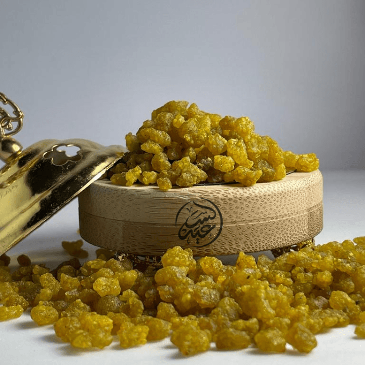 بهارات و عطارة السعيد Yellow Frankincense بخور حصا البان الأصفر Inc9 New 60